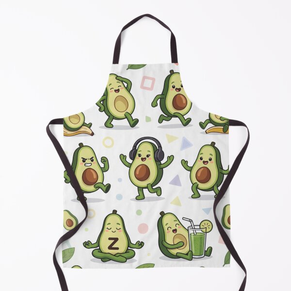 Item preview, Funny Avocado Seamless designed and sold by LenNo9881.