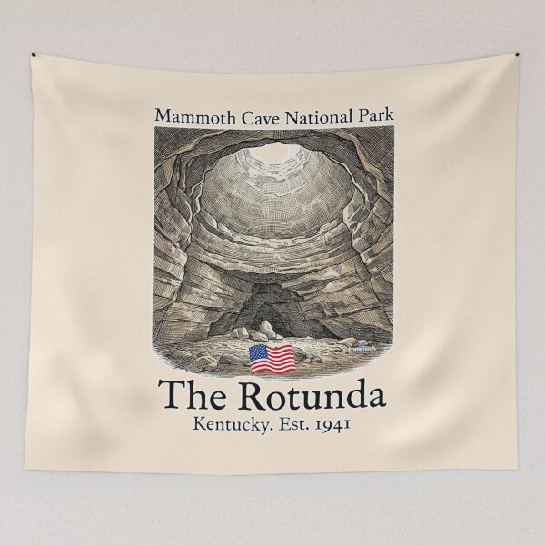 Item preview, The Rotunda Mammoth Cave Vintage designed and sold by EvergreenPark - Tee Studio.