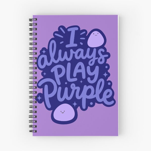 Item preview, I Always Play Purple designed and sold by MagicMangoes.
