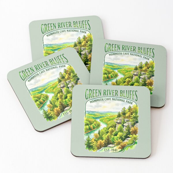 Item preview, Green River Bluffs Mammoth Cave designed and sold by EvergreenPark - Tee Studio.