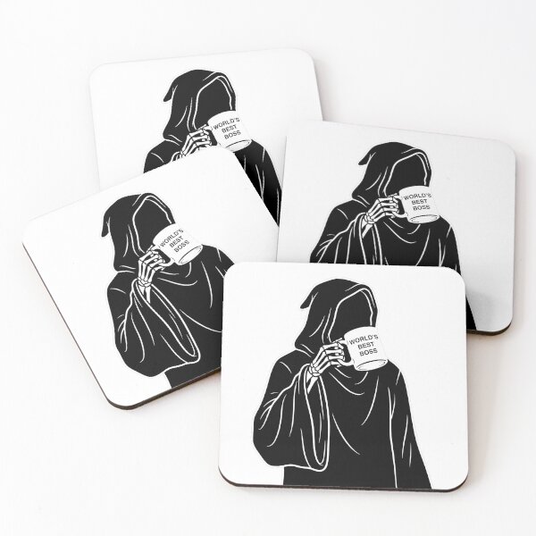 Item preview, Grim Reaper World's Best Boss designed and sold by Bad-Decisions-Designs.