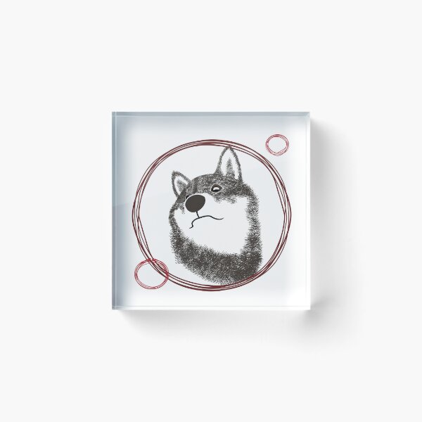 Item preview, Shiba Inu in the bubble - Brown designed and sold by ShibaCruise-On.
