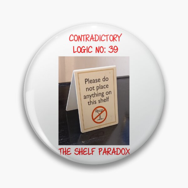 Item preview, The Shelf Paradox designed and sold by smugdesigns.