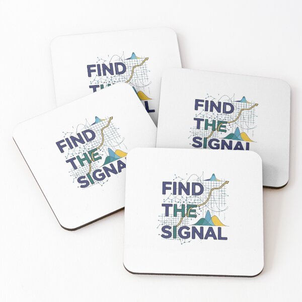 Item preview, Find the Signal | Data Scientist Data Science STEM Gift designed and sold by Amr Darwish Graphic designer.