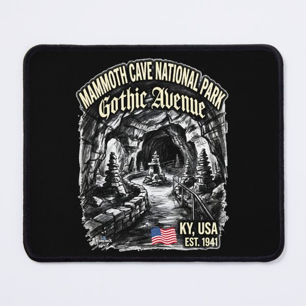 Item preview, Mammoth Cave Gothic Avenue Sticker designed and sold by EvergreenPark - Tee Studio.