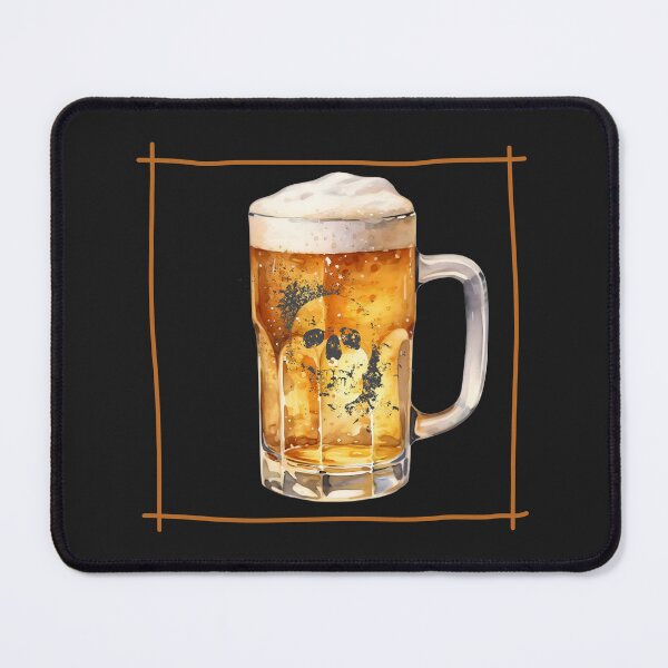 Item preview, Beer Mug With an image of a Skull designed and sold by DSoriaDesign.