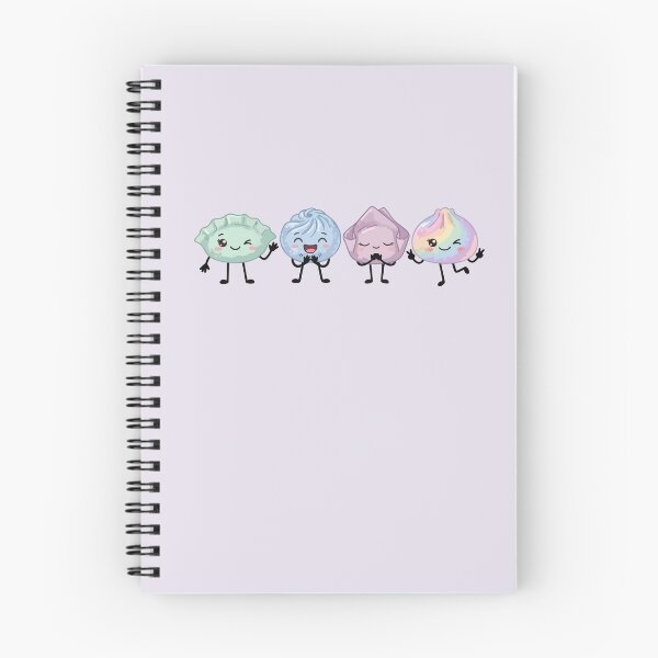 Item preview, Kawaii Dumplings DimSum Friends Pastel Crew designed and sold by EmeraldeaArt.