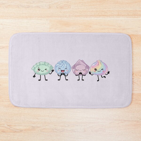 Item preview, Kawaii Dumplings DimSum Friends Pastel Crew designed and sold by EmeraldeaArt.
