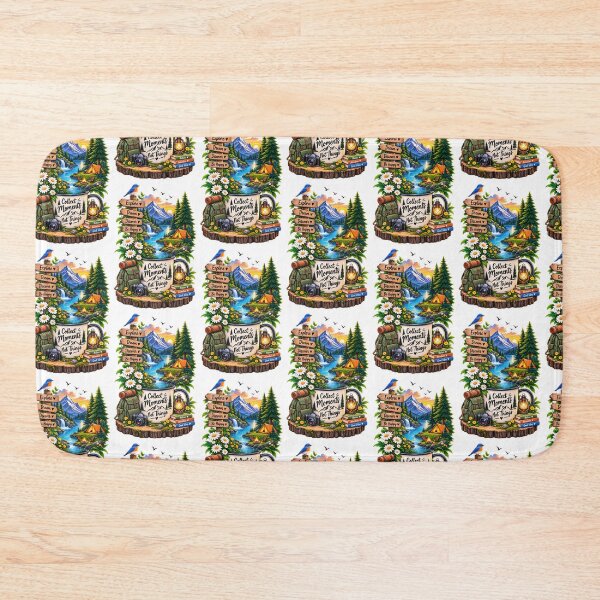 Item preview, Collect Moments Not Things – Nature Camping Adventure Mountain Lover designed and sold by Ishratparween11.