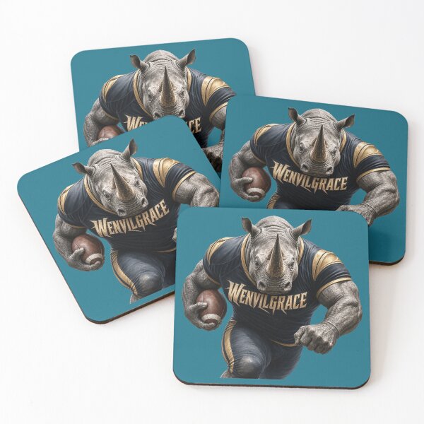 Item preview, Copy of Charging Rhino Football Gift designed and sold by Wenvilgrace.