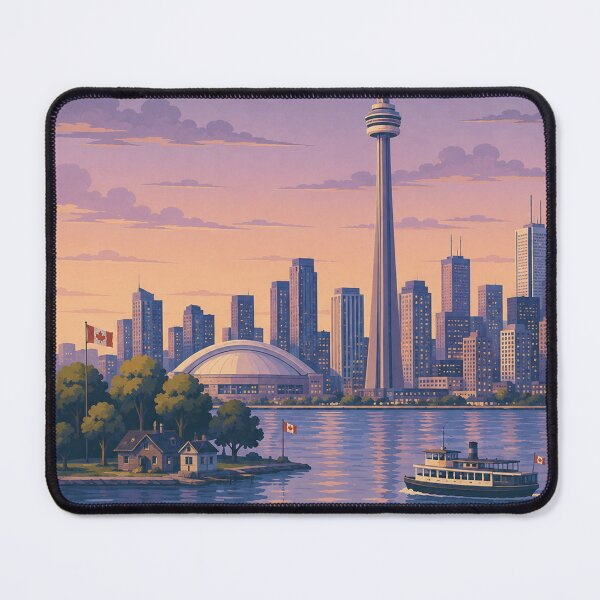 Item preview, Vintage Toronto Skyline at Dusk designed and sold by anelishstormey.