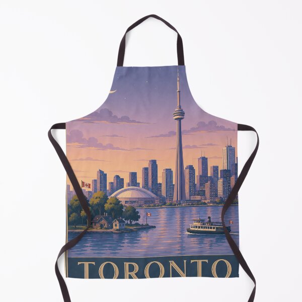 Item preview, Vintage Toronto Skyline at Dusk designed and sold by anelishstormey.