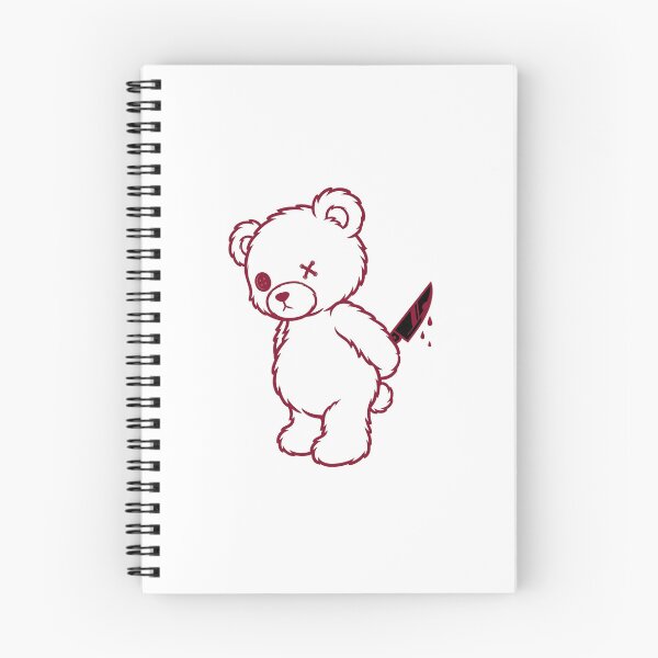 Item preview, Psycho Teddy Bear With Knife designed and sold by Bad-Decisions-Designs.
