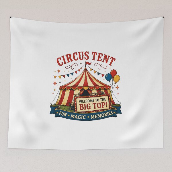 Item preview, Circus Tent designed and sold by erkinmaddison.