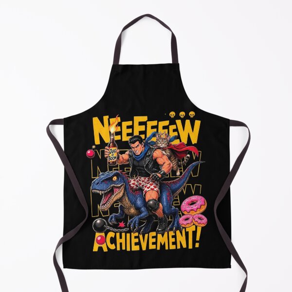 Item preview, Neeew Achievement! Dungeon Donut Cat designed and sold by Witchfoundart.
