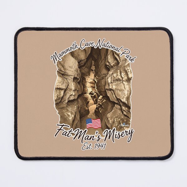 Item preview, Mammoth Cave Fat Man's Misery Vintage designed and sold by EvergreenPark - Tee Studio.
