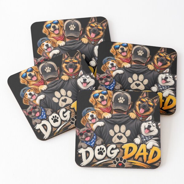 Item preview, Dog Dad Shirt – Funny Dog Lover Gift for Proud Dog Dads, Pet Dad & Dog Father designed and sold by artistezone.