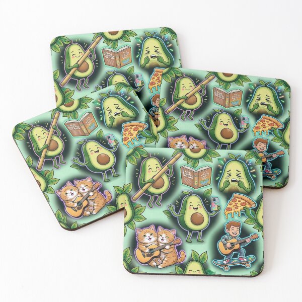 Item preview, Relatable Avocado Moods designed and sold by LenNo9881.