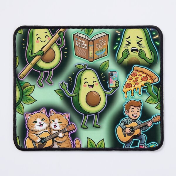 Item preview, Relatable Avocado Moods designed and sold by LenNo9881.