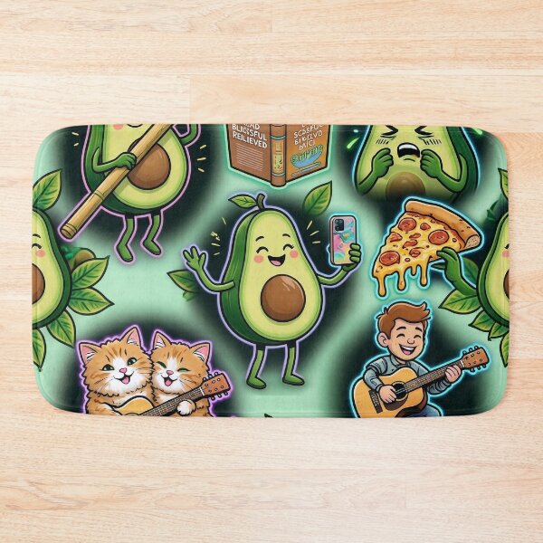 Item preview, Relatable Avocado Moods designed and sold by LenNo9881.