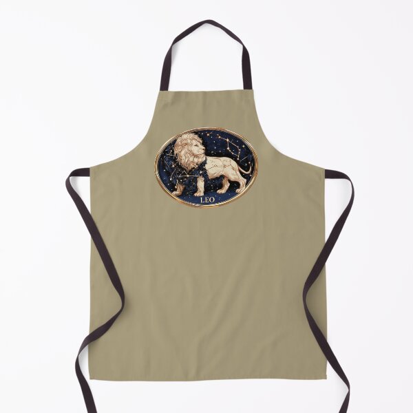 Item preview, Leo Zodiac Lion Astrology Celestial Gold Navy Constellation Symbol PNG designed and sold by MythicMood.