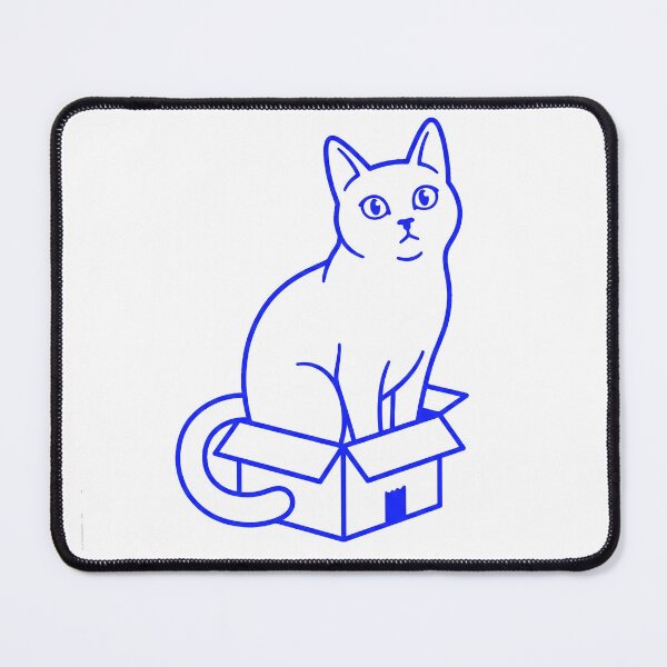 Item preview, If It Fits I Sits Box Cat designed and sold by Bad-Decisions-Designs.