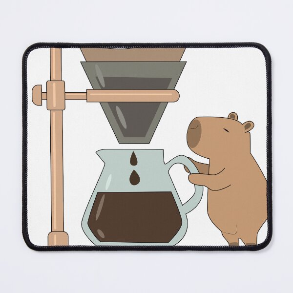 Item preview, Capybara Pour Over Filter Coffee Maker designed and sold by TatinkaArtskill.