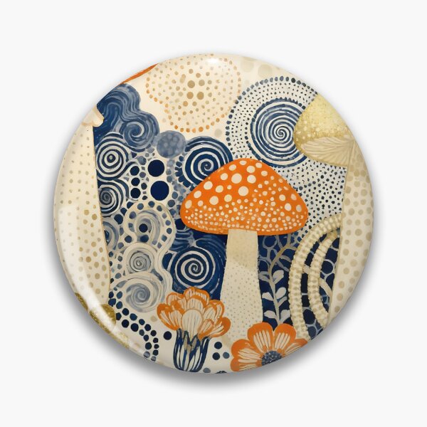 Item preview, Mushroom - Yayoi Kusama Vintage Poster designed and sold by anelishstormey.