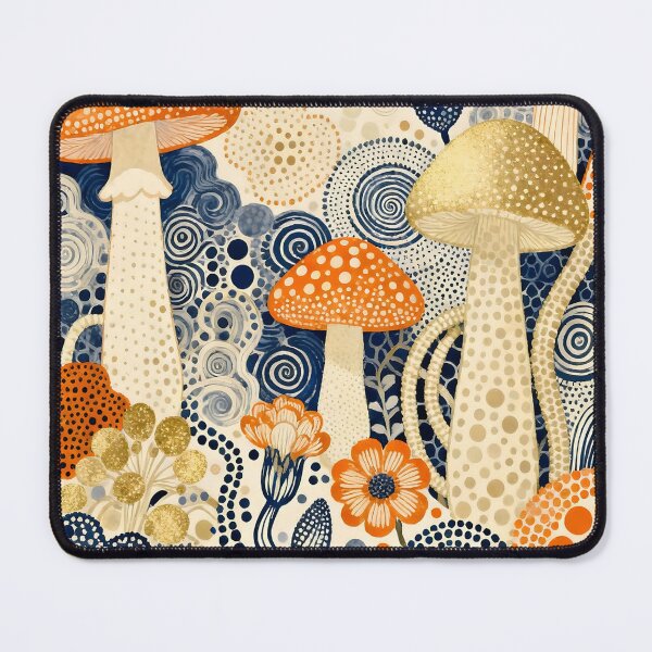 Item preview, Mushroom - Yayoi Kusama Vintage Poster designed and sold by anelishstormey.