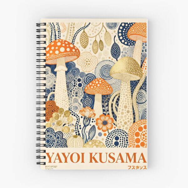 Item preview, Mushroom - Yayoi Kusama Vintage Poster designed and sold by anelishstormey.