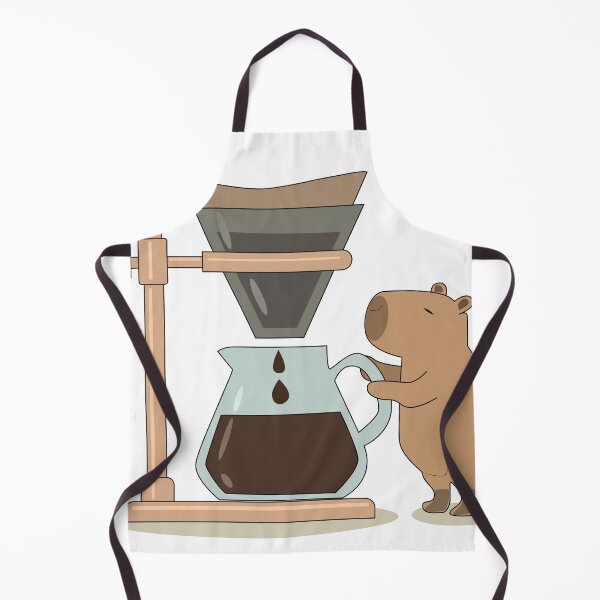 Item preview, Capybara Pour Over Filter Coffee Maker designed and sold by TatinkaArtskill.