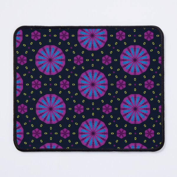 Item preview, Festive Vibes Fuchsia Flowers Pattern designed and sold by HappyHavenStu.