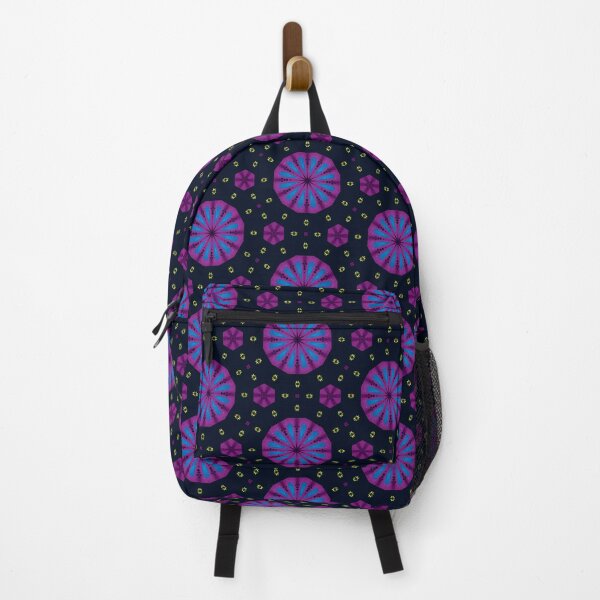 Item preview, Festive Vibes Fuchsia Flowers Pattern designed and sold by HappyHavenStu.