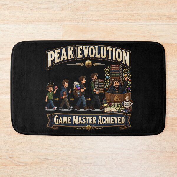 Item preview, Peak Evolution Game Master Achieved Funny DND RPG designed and sold by BadhbhLoot.