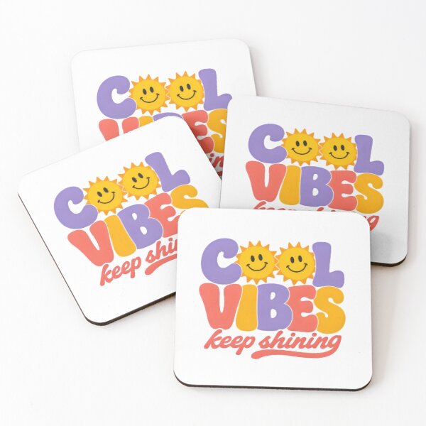 Item preview, Cool Vibes Keep Shining Retro Smiley Sun Groovy T-Shirt designed and sold by FestivityFinds.