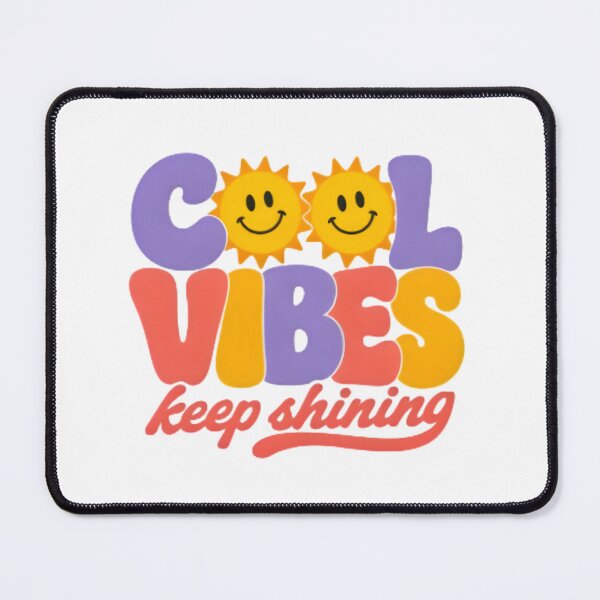 Item preview, Cool Vibes Keep Shining Retro Smiley Sun Groovy T-Shirt designed and sold by FestivityFinds.