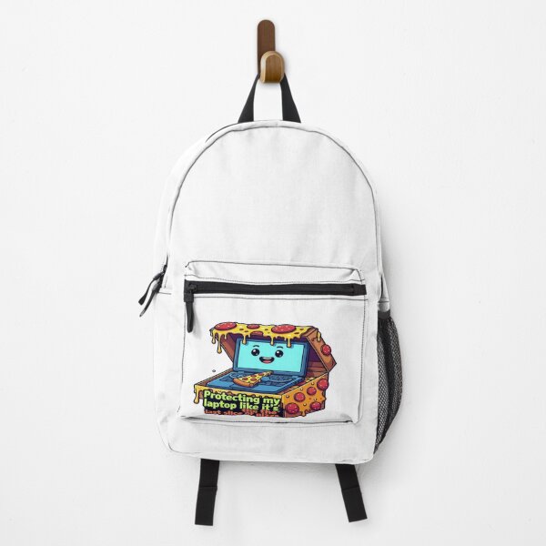 Item preview, Protecting My Laptop Like It’s the Last Slice of Pizza | Funny Pizza & Computer T-Shirt | Laptop, Tech & Food Humor Gift designed and sold by Sushikidsntod.