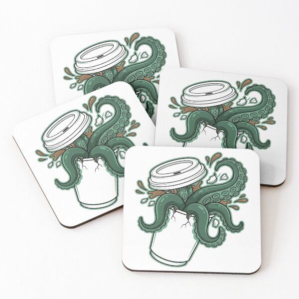 Item preview, Cthulhu Morning Coffee Explosion designed and sold by Bad-Decisions-Designs.