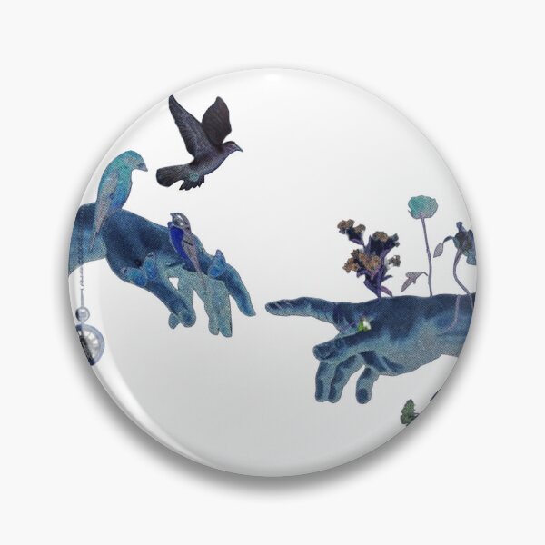 Item preview, Eternal Connection — Surreal Hands, Birds & Flowers designed and sold by Gingergarlic.