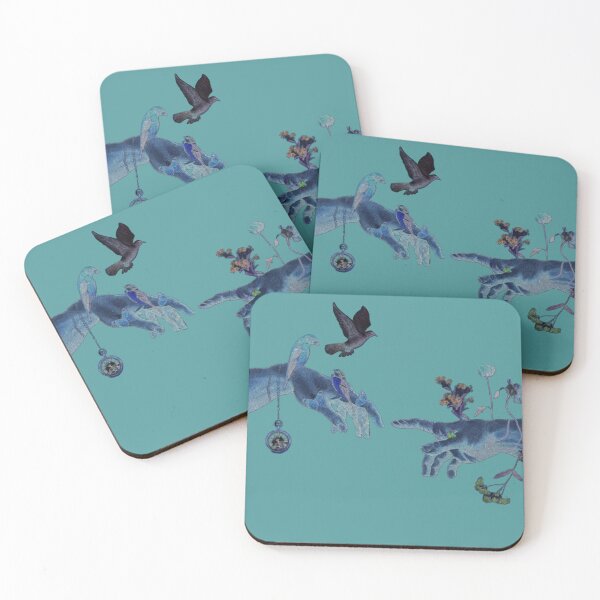 Item preview, Eternal Connection — Surreal Hands, Birds & Flowers designed and sold by Gingergarlic.