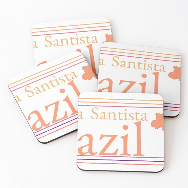 Item preview, Baixada Santista Brazil City Marked On Country Map designed and sold by TheIconSmith.
