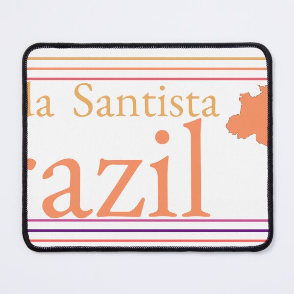 Item preview, Baixada Santista Brazil City Marked On Country Map designed and sold by TheIconSmith.