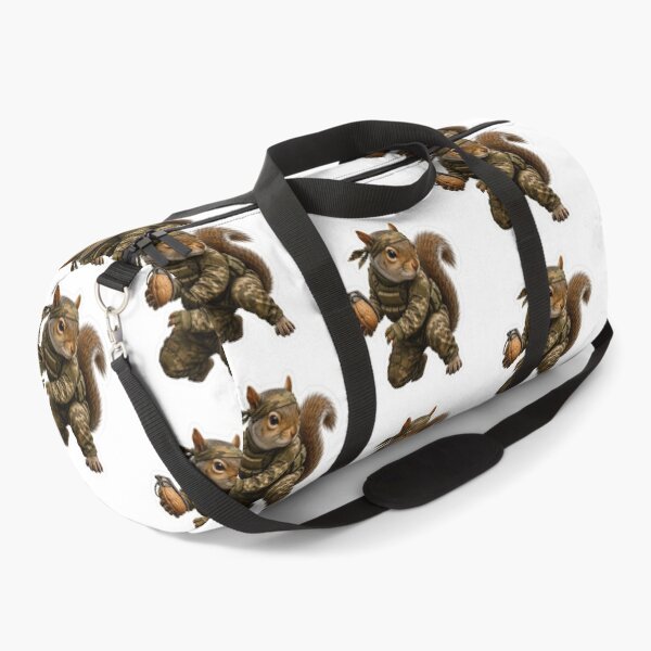 Item preview, Commando Squirrel with Walnut Grenade designed and sold by Snurly.