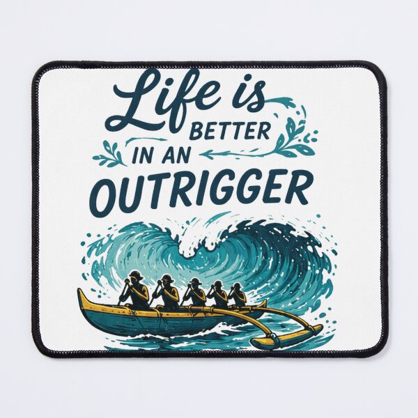 Item preview, Outrigger Canoe designed and sold by erkinmaddison.
