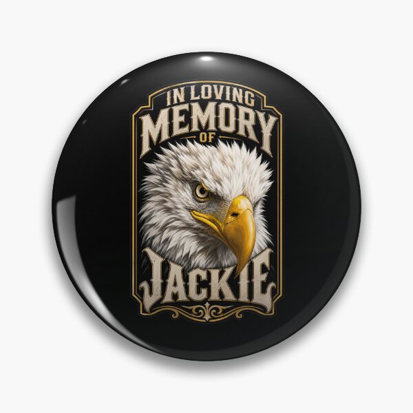 Item preview, In Loving Memory of Jackie the Eagle designed and sold by Wilcox PhotoArt.