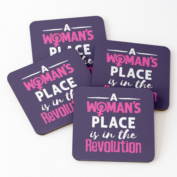 Item preview, A Woman's Place Is In The Revolution Social Justice designed and sold by jaygo.
