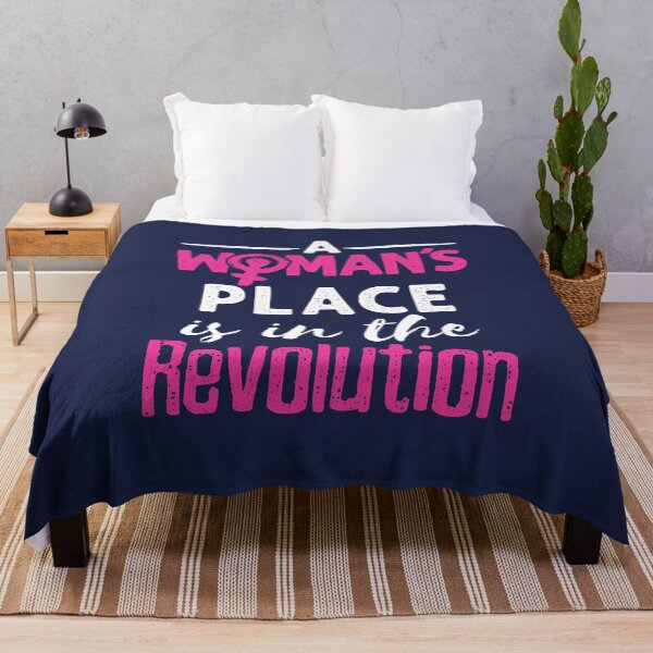 Item preview, A Woman's Place Is In The Revolution Social Justice designed and sold by jaygo.
