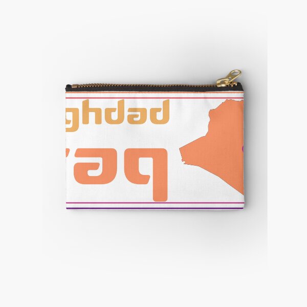 Item preview, Baghdad Iraq City Marked On Country Map designed and sold by TheIconSmith.