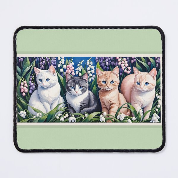 Item preview, Cats in the Garden designed and sold by Nira Dabush.
