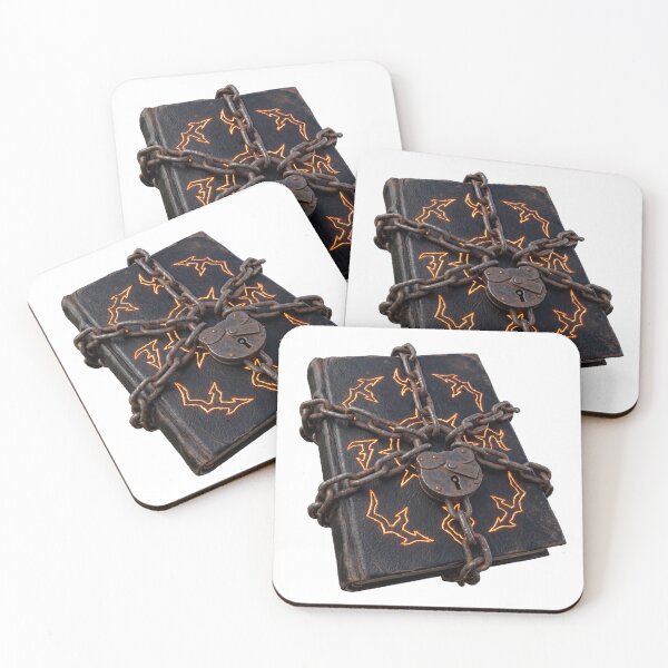 Item preview, Chained And Locked Ancient Spellbook designed and sold by Bad-Decisions-Designs.